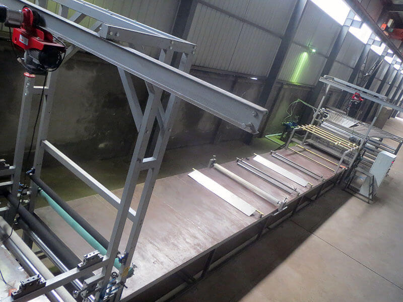 Línea básica de producción de lámina de techo de gelcoat PRFV SH1500