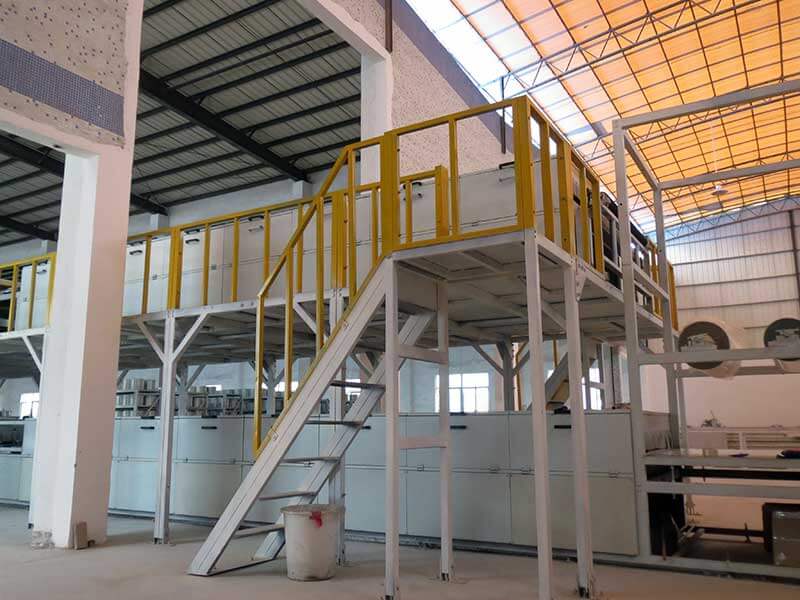 Línea de producción de láminas de techo de gelcoat PRFV SH2200