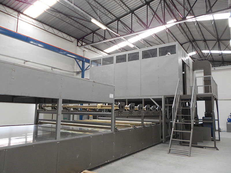 Línea de producción de láminas de techo  de transparente PRFV SH3000