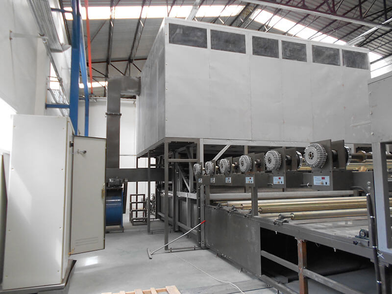 Línea de producción de láminas de techo de gelcoat PRFV SH3000