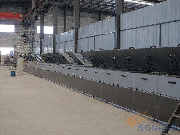 SH1500 intelligent type FRP rooflighting sheet production line