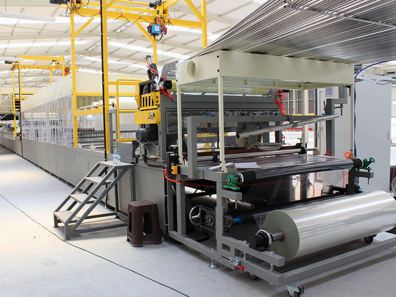 SH2200 ultimate type gelcoat FRP roofing sheet production line